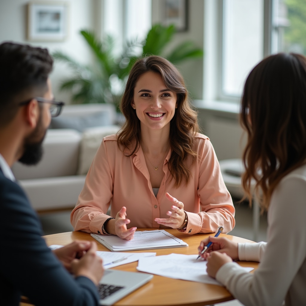 Formator explicând concepte financiare în mod accesibil