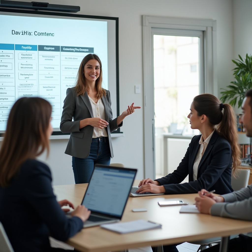 Prezentare workshop educație financiară în companie